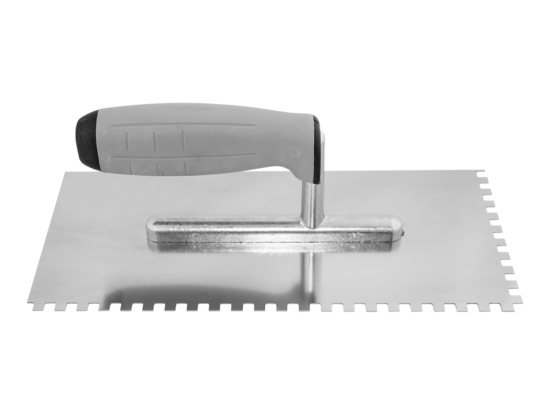 Paca nierdzewna 27 x 13 cm ząb 8 x 8 uchwyt 2K