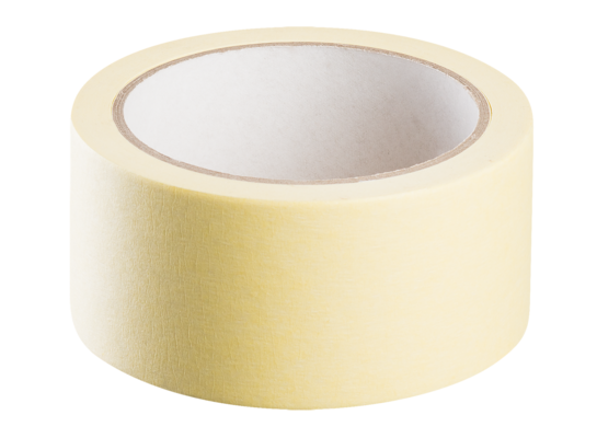 Taśma maskująca papierowa 38 mm x 50 m *545 żółta hotmelt