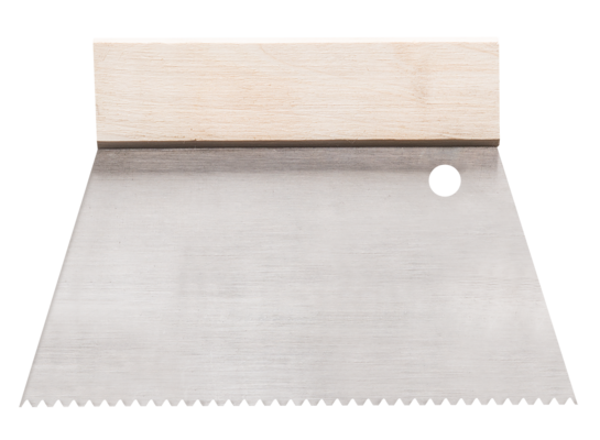 Szpachla 18 cm ząb C1 stalowa