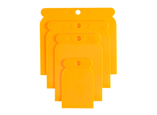 Szpachelki japonki plastikowe 5, 7, 10, 12 cm