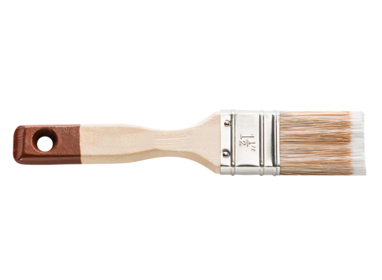 Pędzel płaski 25 x 12 mm *44 brązowa mieszanka