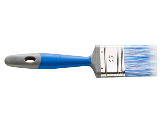 Pędzel płaski 35 x 14 mm *90 2K syntetyk niebiesko/szary