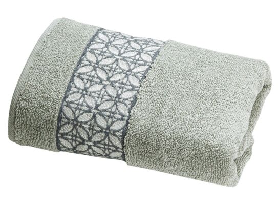 Ręcznik łazienkowy Luna 130 x 70 Srebrny Bawełna TEXPOL