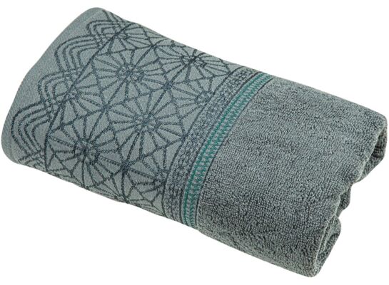Ręcznik łazienkowy Vetro 90 x 50 Antracyt Bawełna TEXPOL
