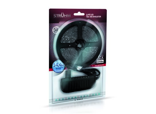 Taśma LATE LED 3 m 180 CW BLISTER STRÜHM