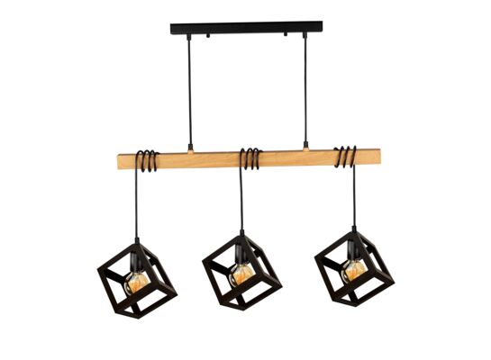 Lampa wisząca SWEDEN Wood 3xE27 il mio