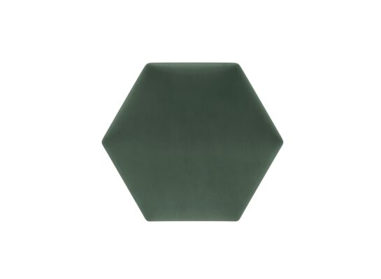 Panel tapicerowany HEXAGO PH butelkowa zieleń 17 x 17 cm ME27