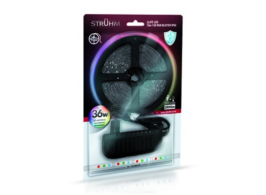 Taśma LATE LED 5 m 150 RGB IP65 BLISTER STRÜHM