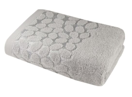 Ręcznik łazienkowy Gobi 90 x 50 Srebrny Bawełna TEXPOL