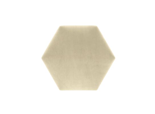 Panel tapicerowany HEXAG0 PH beżowy 17 x 17 cm ME04