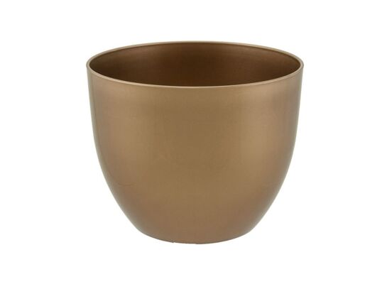 Doniczka Orchidea 17 cm złota