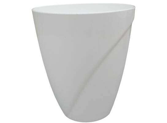 Doniczka Romantika 15 cm biała