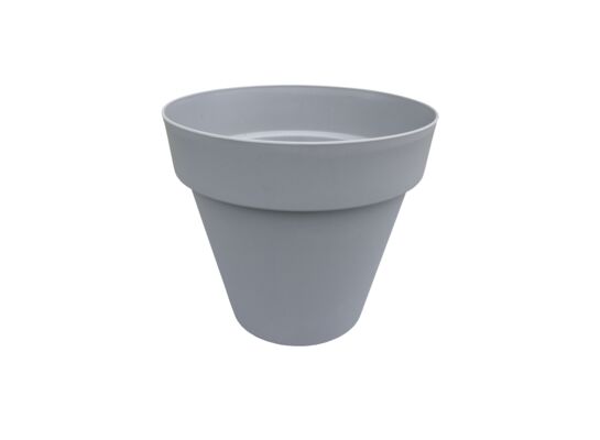 Doniczka Sekwoja 29 cm szara