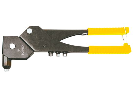 Nitownica do nitów aluminiowych 2.4 / 3.2 / 4.0 / 4.8 mm, wielopołożeniowa TOPEX