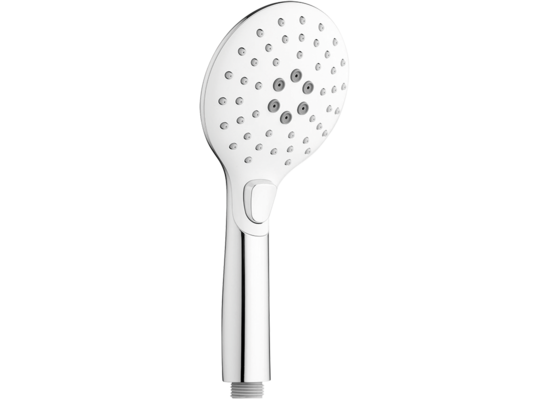 Słuchawka natryskowa BOHO biały/chrom