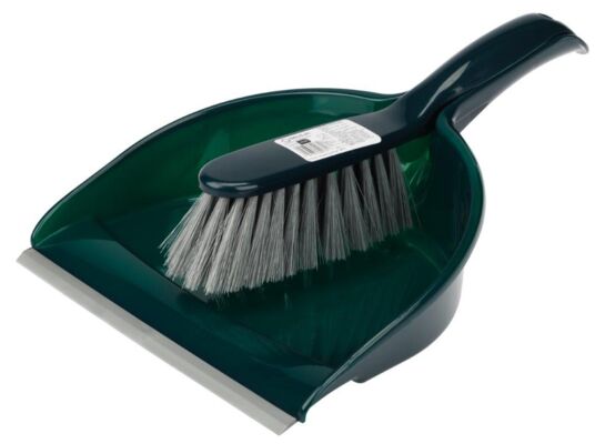 Szufelka + zmiotka z gumką