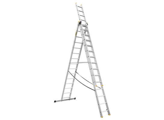 Drabina wielofunkcyjna 3x15 stopniowa PRO tłoczona 150 kg DRABEST
