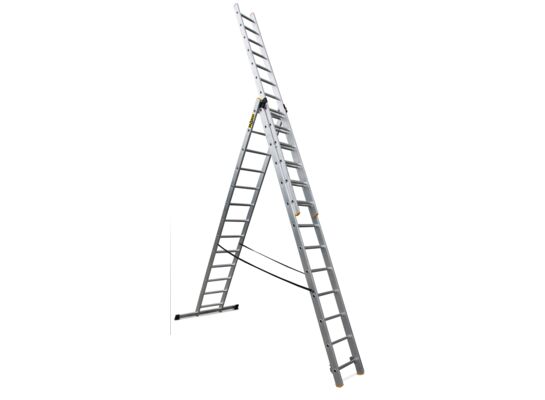 Drabina wielofunkcyjna 3x13 stopniowa PRO tłoczona 150 kg DRABEST