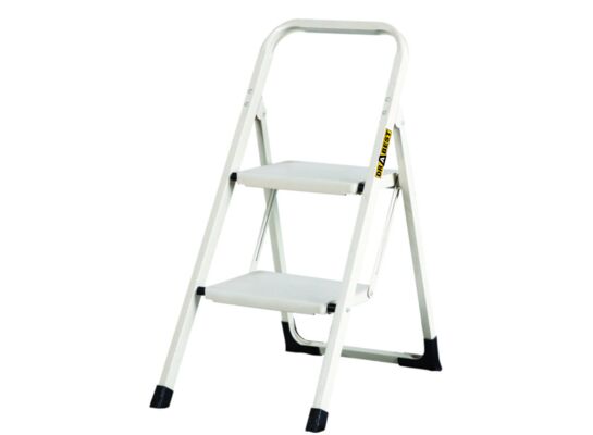 Drabina domowa stalowa MINIFERO 2 stopniowa 125 kg DRABEST