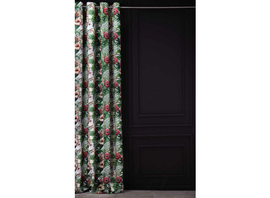 Zasłona Havaiian Chic 140 x 260 cm przelotki
