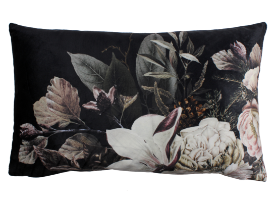 Poduszka ALICE 50 x 30 cm czarna