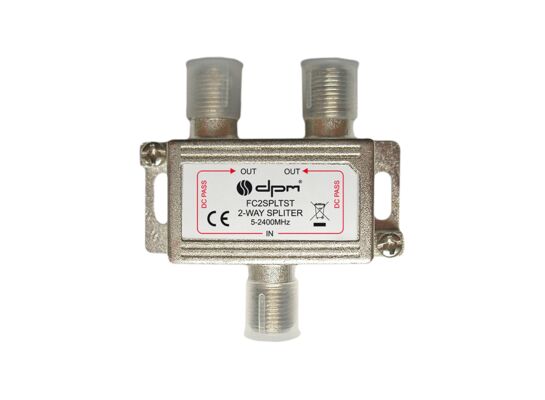 Splitter TV-SAT 1 wejście 2 wyjścia BMFC2SPLTST DPM