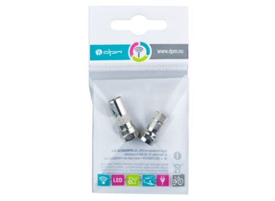 Adapter antenowy wtyk F-wtyk TV BMJ10F DPM
