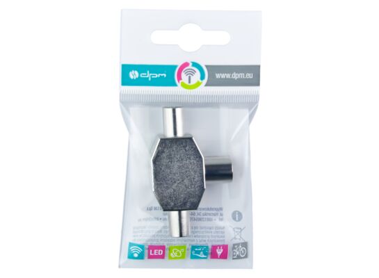 Rozgałęźnik antenowy 2 x wtyk 1 x gniazdo BMUR02 DPM