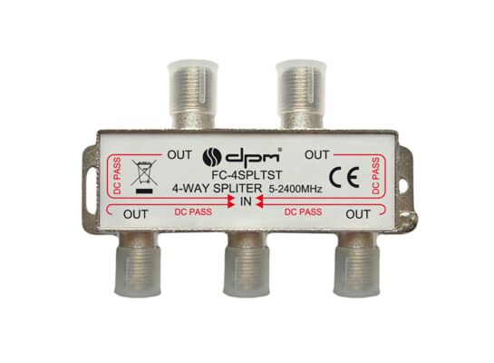 Splitter TV-SAT 1 wejście 4 wyjścia BMFC4SPLTST DPM