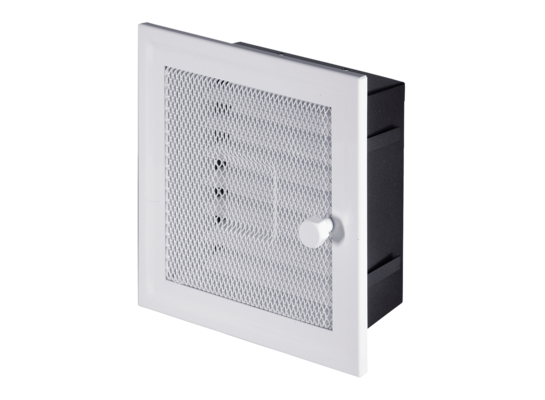 Osłona wentylacyjna 17 x 17 biały