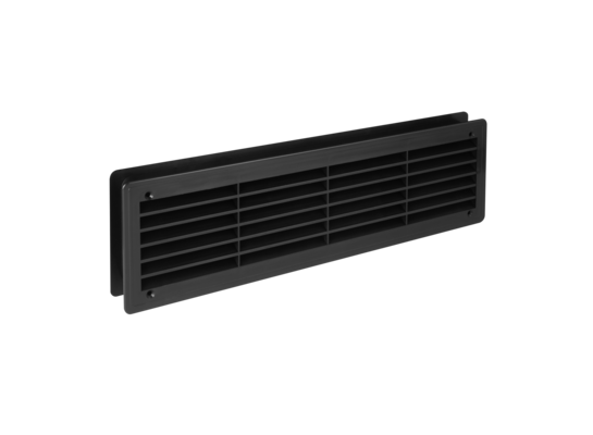 Osłona wentylacyjna 12 x 44 czarna