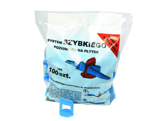 System poziomowania płytek TEO 100 sztuk