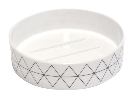 Mydelniczka Diamond biała