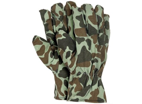 Rękawice drelichowe moro rozmiar uniwersalny