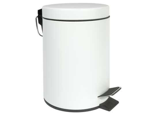 Kubełek 3 l biały stal
