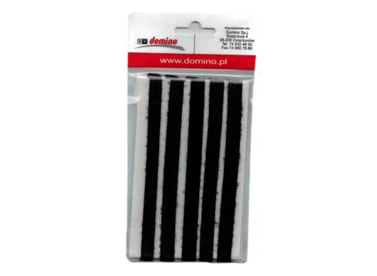 Filc czarny 10 x 165 mm paski