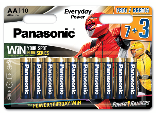 Zestaw baterii Panasonic AA LR06 7+3 Everyday Power