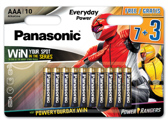 Zestaw baterii Panasonic AAA LR03 7+3 Everyday Power
