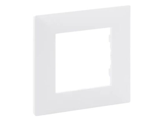 Ramka pojedyncza NILOE STEP biały mat