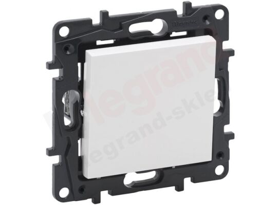 Łącznik 1-biegunowy NILOE STEP biały mat