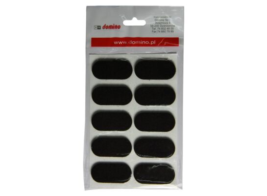 Filc brązowy 20 x 44 mm