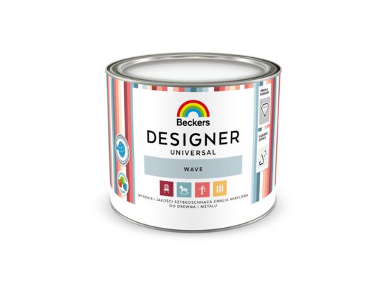 Emalia akrylowa Beckers Designer Universal Wave 0,5 l