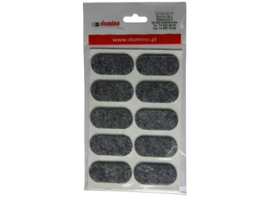 Filc szary 20 x 44 mm