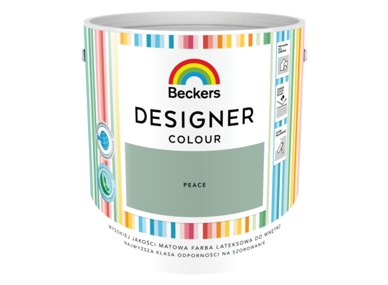 Farba lateksowa Beckers Designer Colour Peace 2,5 l