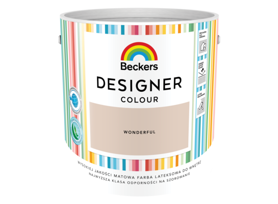 Farba lateksowa Beckers Designer Colour Wonderful 2,5 l
