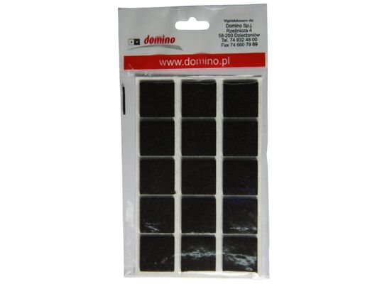 Filc brązowy 25 x 25 mm