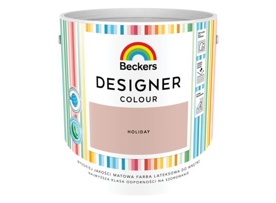 Farba lateksowa Beckers Designer Colour Holiday 2,5 l