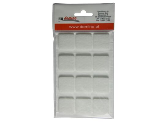 Filc biały 27 x 27 mm