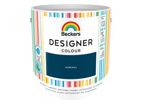 Farba lateksowa Beckers Designer Colour Admiral 2,5 l