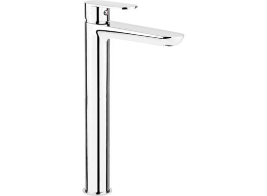 Bateria umywalkowa Alpinia chrom z podwyższonym korpusem korek click-clack